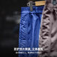 Madden Retro Workwear Outdoor Men's Casual Pants 3D Pants Waterproof, Lightweight, Simple, and Foot-binding Royal Blue XL