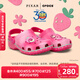 Crocs Toy Story Strawberry Bear Cooperation Series Classic Children's Strawberry Bear Cave Shoes/212241 Color-90H 35 (215mm)