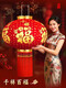 Xushansi 2026 red lantern new hanging decorations for the New Year and Spring Festival high-end gate pair of villas 2025 outdoor balcony 80 Qianxiang Baifu 4-use projector lamp Ping An beads/pair