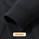 Fu Ting 400G semi-worsted 100% pure sheep wool sweater winter men's thickened warm sweater round neck men's wool sweater
