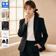 Fashion suit collar women's suit jacket non-iron drape business formal interview job hunting temperament slim small suit
