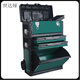 Yujiading Sanqihu Trolley Tool Box Multifunctional Three-layer Combined Trolley Hardware Tool Box with Wheels Removable Hardware Green 901