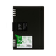Король Джим A5 Loose Leaf Book Book Book Bontepad Блокнот ноутбук дневник катушка 9854tte-gs Black