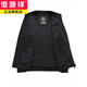 Hengyuanxiang executive jacket men's spring and autumn new style middle-aged business dad casual thin stand-up collar jacket khaki M 170 (90-120Jin Jin is equal to 0.5 kg)