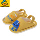 G.duck little yellow duck baby cotton slippers spring, autumn and winter children boys cloth slippers children soft bottom baby toddler girl home indoor yellow-green dinosaur 13 cm inner length 150 yards recommended 12-12.5 feet long