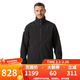 HELLY HANSEN, H/H Helly Hansen Men's Mid-Length Windbreaker Paramount Commuting Lightweight Stretch 62915 990-Obsidian Black M
