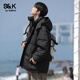 Baleno S&K series men's spring warm cotton clothing trendy brand workwear jacket loose casual simple thickened jacket