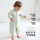 Anyin'er air layer quilted warm baby clothes baby spring and autumn pure cotton long-sleeved jumpsuit newborn baby rompers