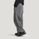 Adidas FOS series casual knitted sports pants paratrooper pants men's new Adidas official light sports dark gray XS