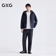 GXG Men's Cool and Quick-drying Belt Buckle Light Pants Outdoor Textured Casual Pants 26th Summer New Product Black L