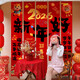 Xushansi 2026 Happy New Year of the Horse Atmosphere Layout Banner Hanging Cloth Spring Festival Flavor Living Room Shop Scene Decoration Hanging Cloth + Box Combination 13 Free Full Set of Accessories