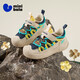 Minibala (minibala) 50% off children's shoes, boys' sports shoes, spring new children's wear-resistant, cushioning and anti-collision casual shoes for girls, outdoor, blue, size 24, suitable for feet 13.8-14.3cm long
