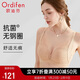 Oudifen underwear women's wire-free bra antibacterial skin-friendly side breast collection small breast push-up bra girlfriend gift