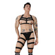 Jiangzhong livraison privée sous-vêtements pour hommes string SM une pièce collants de bondage GAY bar gay disco pantalon de bondage noir sexy taille unique