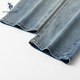 U.S. POLO ASSN. Shopping mall same style jeans for men, thin, skin-friendly, breathable, simple straight pants, men's casual pants