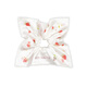 SILKY MIRACLE silk crystal scarf with flower Strawberry series hair band girl sweet hair accessories high-end gift Strawberry garden printed scarf with flower