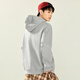 Pull back sweatshirt men's spring and autumn youth hooded heavyweight bottoming shirt men's high-end commuting versatile casual men's jacket white (modern chest label) S /165 (85Jin Jin is equal to 0.5kg -100Jin Jin is equal to 0.5kg)