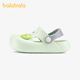 Balabala children's clogs, summer boys' outdoor sandals, non-slip baby sandals, infant home eva shoes, honeydew melon grass green 23, inner length 14cm, suitable for feet 13-13.5cm long