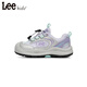 LEE KIDS children's sports shoes men's and women's running shoes 26 spring new running shoes non-slip wear-resistant running shoes casual shoes silver purple 26 inner length 17.2cm suitable for feet 16.2-16.7cm