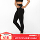 LORNA JANE Australian High Waist Tummy Lifting Hip Shaping Amy Mobile Phone Pocket Sports Full Length Yoga Sports Fitness Pants Women Black M