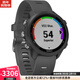 GARMIN Forerunner 245 Sports Watch Pulse Blood Oxygen Smart Heart Rate Outdoor GPS Running Training Watch Mysterious Gray-Regular Edition