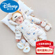 Disney Rui Ye Baby One-piece Down Jacket Winter Wear Newborn One-piece Outer Clothes for Men and Women Baby Clothes Cotton Jacket Bunny Dreamer + Hand and Foot Covers 66cm Suitable for 0-6 Months
