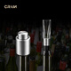 CRAIN Red Wine Decanter Universal Red Wine Quick Pour Decanter Household Wine Compact Pour Wine Decanter Wine Spout Stainless Steel Pour Decanter + Stainless Steel Vacuum Preservation Sealing Plug