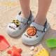 Balabala children's shoes children's slippers for boys and girls 2026 new summer cute cartoon three-dimensional hole shoes blue tone 00388 20 (inner length 14cm recommended foot length 13-13.5cm)