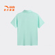 ANTA Children's T-shirt Men's Big Children's Clothing 2026 Summer New Cool Ice Skin Lapel Comfortable Breathable Stretch Polo Shirt Short T Ice Cube Blue-7 175