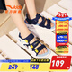 ANTA Children's Sandals Men's Beach Shoes 2024 Summer New Breathable Open-toe Comfortable Arch Sandals Turbid Blue/Anta White/Yellow Orange-3 39 Size