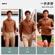 Beverly Paul 100% cotton 2026 spring new men's skin-friendly breathable long-sleeved polo shirt with inner T-shirt 19 dark khaki S