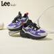 Lee children's shoes spring new children's dad shoes girls versatile thick-soled running shoes boys X0099 purple 30 recommended foot length 191mm