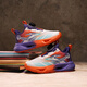 Guirenniao children's shoes 2026 new spring mesh breathable lightweight sports shoes for boys and girls running shoes children's shoes orange purple 29 inner length 18.2/foot length 17.2