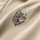 
Seven Wolf Short-sleeved T-shirt for men in summer cool cotton POLO base shirt for men in business casual temperament cool short T men's top 701 khaki L 170/88A