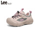 LEE KIDS children's shoes spring new children's running shoes outdoor non-slip mountaineering sports shoes for men and women pink 36