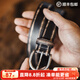 Madden Workwear Retro Vegetable Tanned Leather Belt Men's Retro Genuine Leather Belt Single-pin Buckle Trouser Belt Men's Accessories Black Quick-Removal/Color-Rubbing/Waist-Constricting Artifact 115cm Long X 2.9cm Width
