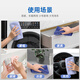 Sunuo rag 40*40cm*3 pieces microfiber housekeeping rag double-sided, not easy to shed dust dust towel car cleaning