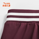 ANTA Children's Skirt Girls' Clothing 2026 Summer New Elite Culture Series Fashionable Pleated Skirt Burgundy Purple-2 130 cm