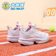 BIG WASP BIG WASP children's shoes girls' sports shoes 2026 new summer breathable and comfortable little girls running shoes children's shoes lilac 31