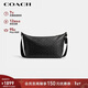 COACH brand direct supply New Year's gift for men FINN medium shoulder crossbody bag charcoal black/black CAJ91