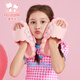 Fuluo Mi Cute Slippers Girls Comfortable Soft Soled Sandals Home Slippers Pink 25
