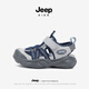 JEEP children's sandals girls summer outdoor beach shoes boys 2025 new medium and large children's girls shoes Baotou