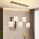 XMSJ Cream Style Light Luxury Living Room Master Light Bedroom Light French Feather Crystal Restaurant Creative Lamp 2024 New Chandelier Light Source Ra9710 Head Three Color Light
