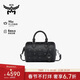 MCM ELLA small Boston bag hand-held crossbody bag women's bag black gift