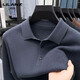 LILANZ 100% pure wool sweater winter thickened warm knitted sweater daddy loose casual solid color long-sleeved t dark gray 98631 thickened 3XL (56) recommended weight 175-190Jin Jin equals 0.5 kg
