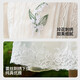 ASK JUNIOR children's skirt summer children's puff sleeve organza lace princess skirt girls dress white
