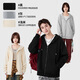 Baleno heavyweight men's sweatshirt spring and autumn simple style hooded jacket loose and comfortable teen couple versatile top