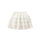 INSBOBO children's clothing girls skirt 2026 summer new children's skirt girls white cake skirt summer dress off-white 130