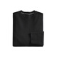 GUSKI brand cardigan men's machine washable sweater 2026 new spring and autumn solid color round neck knitted pullover bottoming shirt black gift box S 165 reference weight 100-120Jin Jin is equal to 0.5 kg
