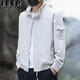 JEEP SPIRIT jacket men's spring and autumn stand-up collar work jacket Korean style trendy casual all-match tops men's 2026 new style